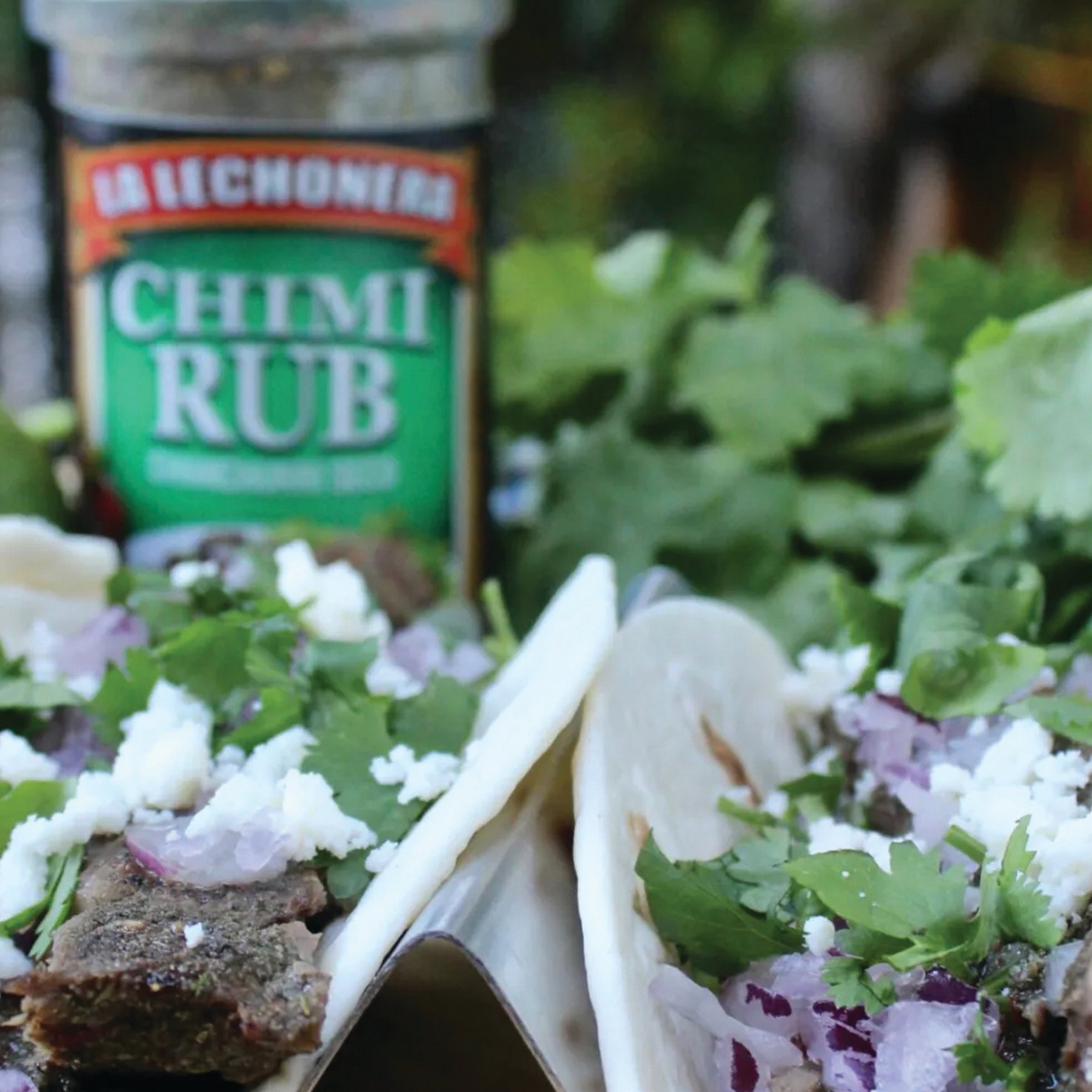 No Fuss Chimi Rubbed Steak Tacos
