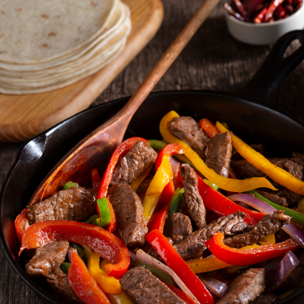Mojo Steak Fajitas